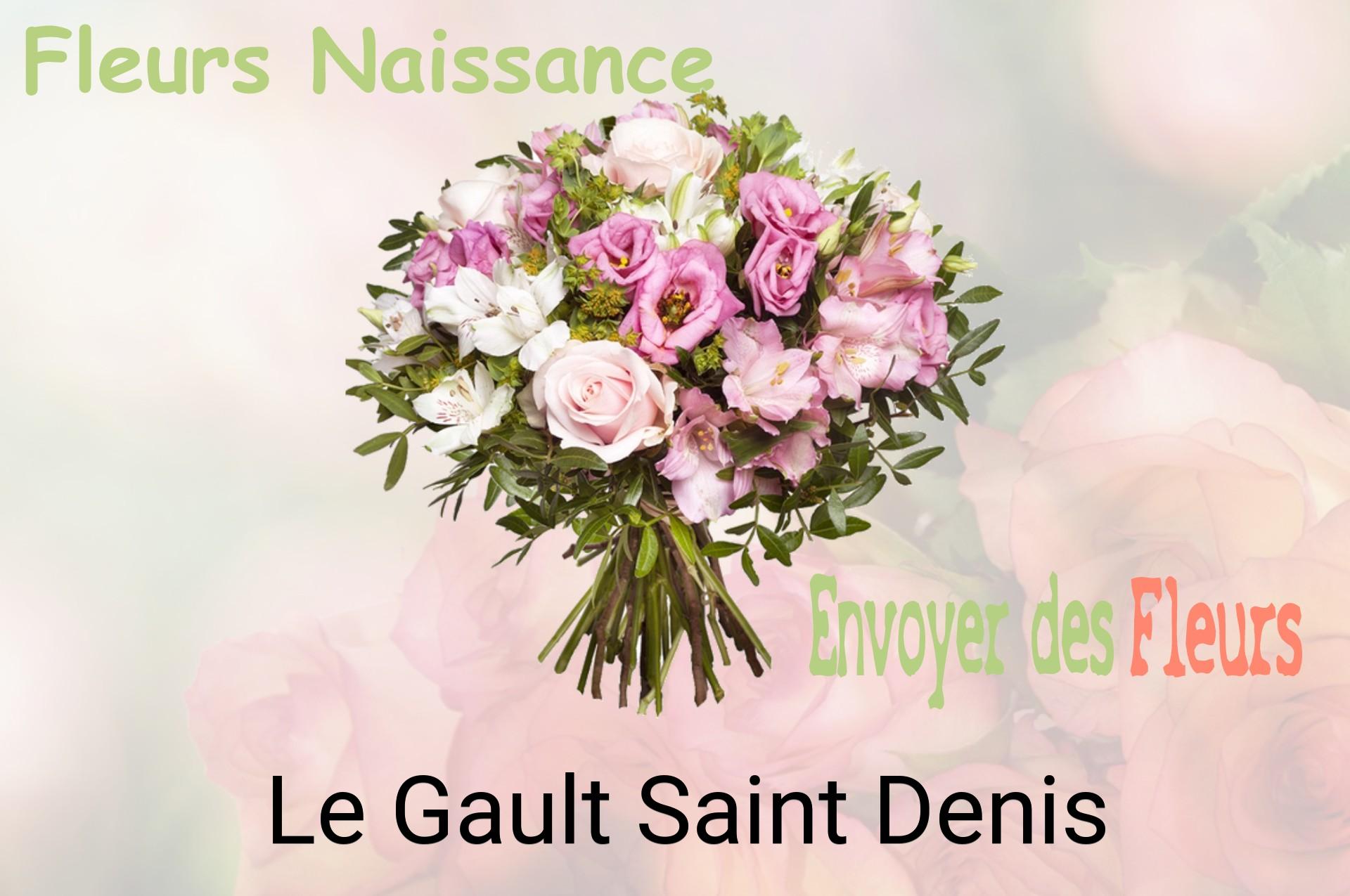 Bouquet de fleurs de naissance livré à Le Gault-Saint-Denis